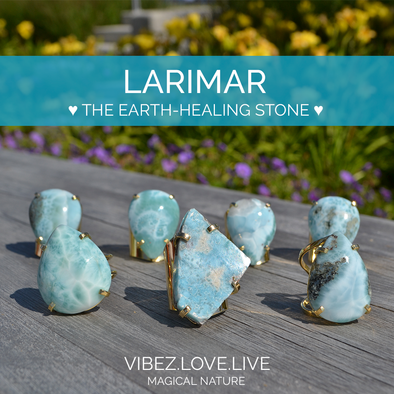 LARIMAR - The Earth-Healing Stone