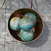 Caribbean Calcite Crystal Sphere | Witchcraft Healing Stone | Blue Aragonite