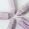 Purple/lilac  Kunzite towers with texture