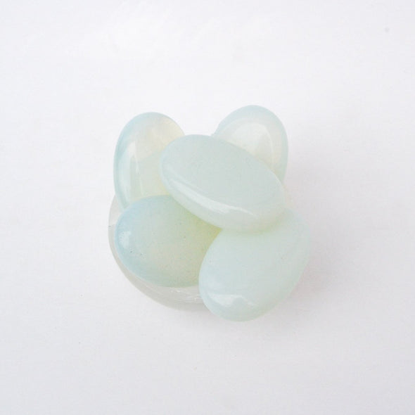 Opalite Crystal Mini Palm Stone, Opalite Polished Mini Palm Stone, Opalite Pocket Stone, Crystal Healing, Crystal Collection, OPP opalite