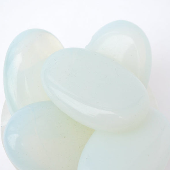 Opalite Crystal Mini Palm Stone, Opalite Polished Mini Palm Stone, Opalite Pocket Stone, Crystal Healing, Crystal Collection, OPP opalite