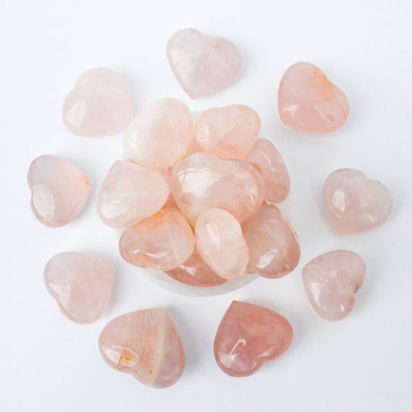 Rose Quartz Hearts