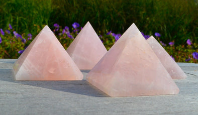 Pyramids Rose Quartz