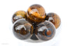 Tiger eye spheres