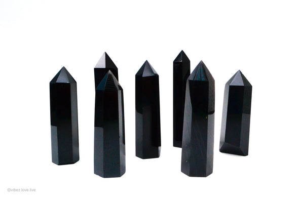 Obsidian  black towers